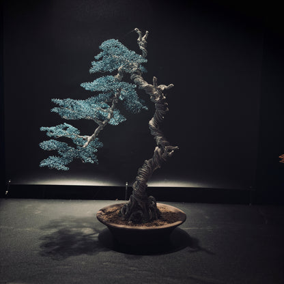 ALUMINUM SHARI CYPRESS Sky Blue  鋁．舍利真柏-天空藍