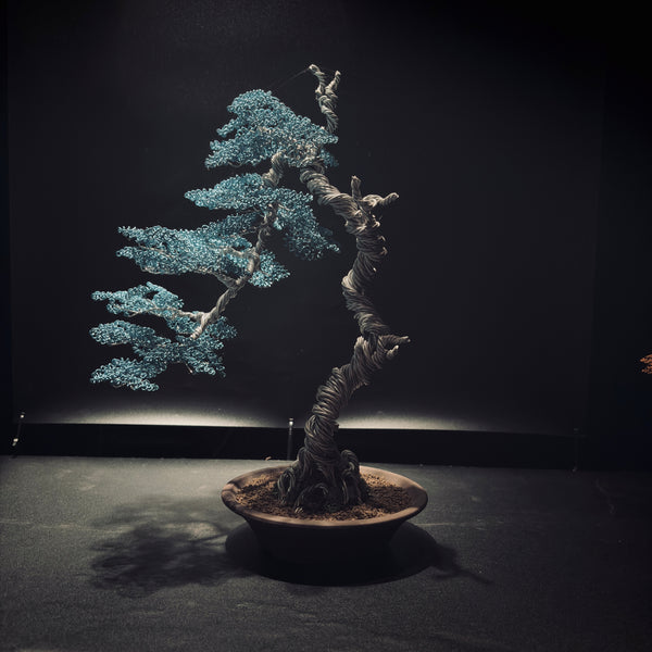 ALUMINUM SHARI CYPRESS Sky Blue  鋁．舍利真柏-天空藍