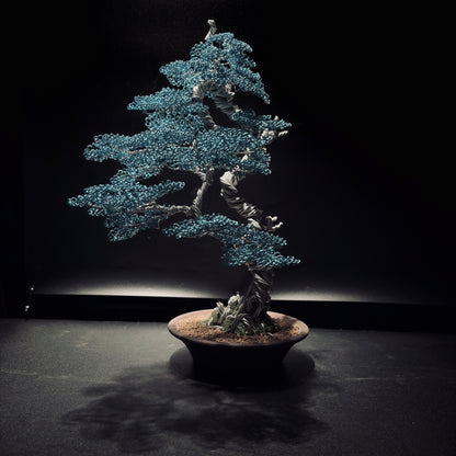 ALUMINUM SHARI CYPRESS Sky Blue  鋁．舍利真柏-天空藍