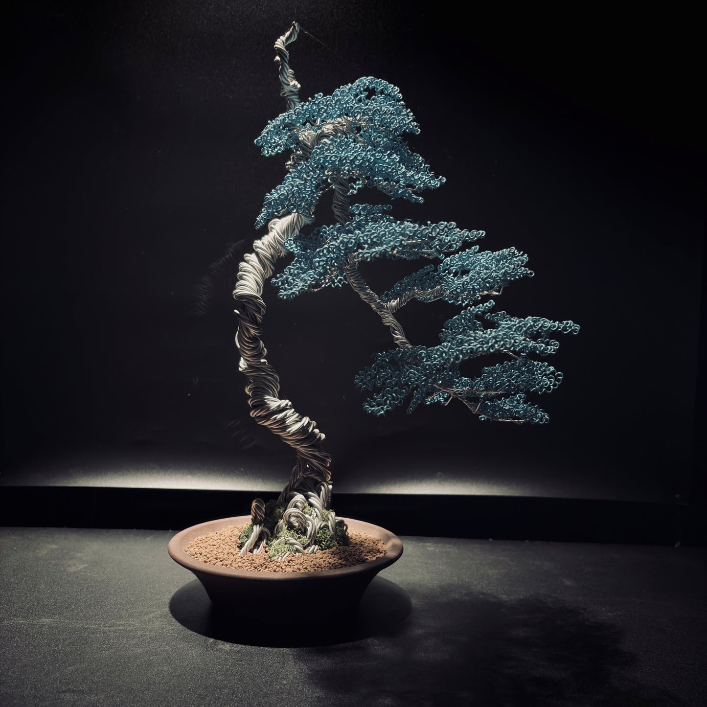 ALUMINUM SHARI CYPRESS Sky Blue  鋁．舍利真柏-天空藍