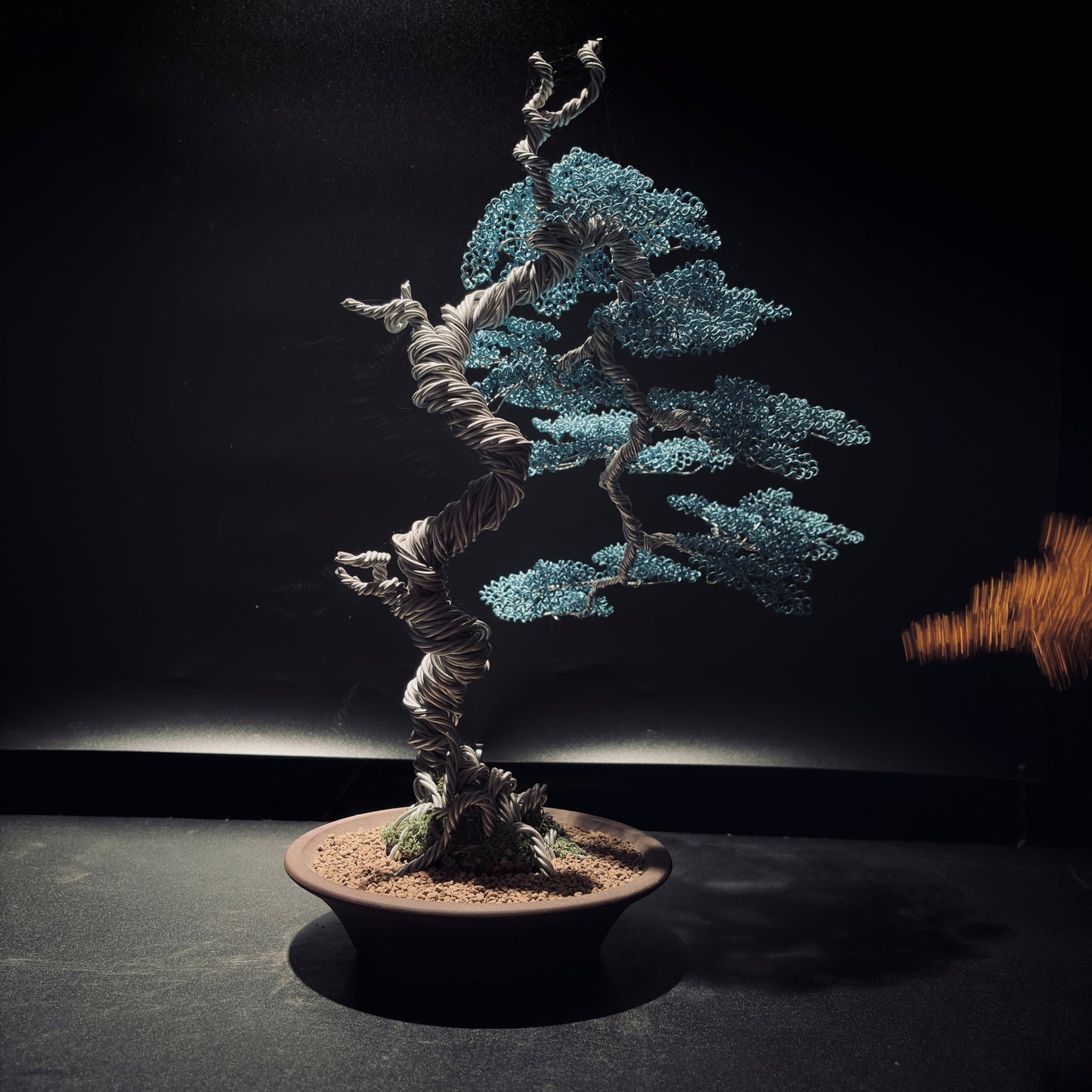 ALUMINUM SHARI CYPRESS Sky Blue  鋁．舍利真柏-天空藍