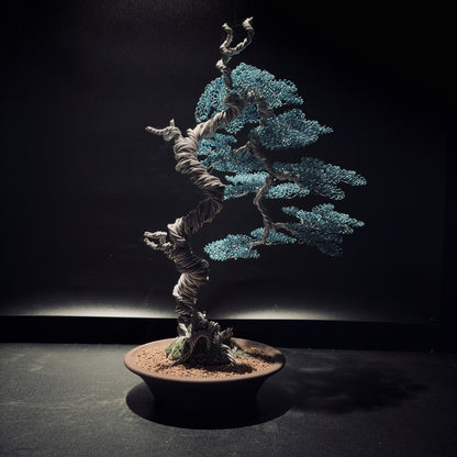 ALUMINUM SHARI CYPRESS Sky Blue  鋁．舍利真柏-天空藍