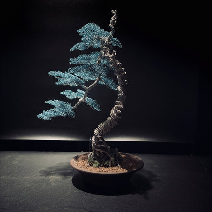 ALUMINUM SHARI CYPRESS Sky Blue  鋁．舍利真柏-天空藍